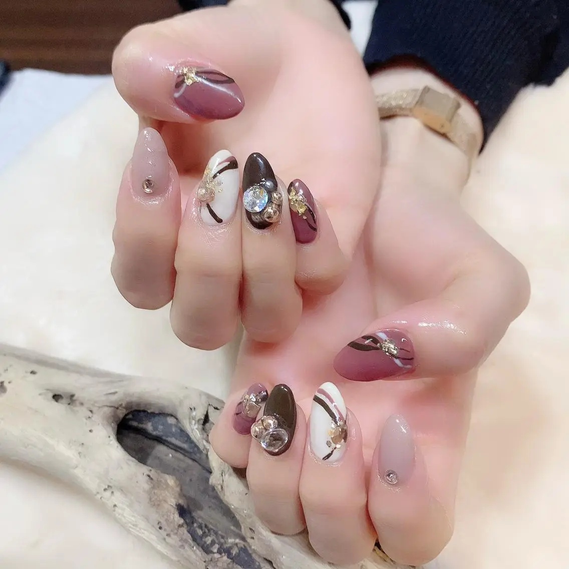 ネイル バレンタイン YAS 青柳 安代のネイルデザイン