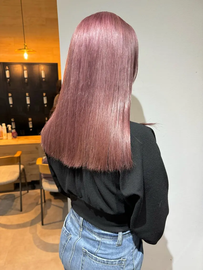 ロング カット ヘアカラー トリートメント Juri🎀/ カラー特化×似合わせのヘアスタイル