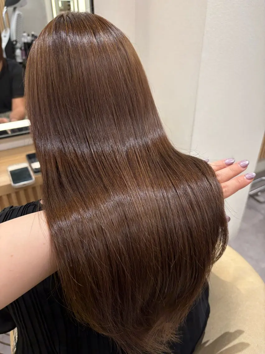 カラー ヘアカラー YUI  透明感🌱 グレージュ🌿‬浦和のヘアスタイル