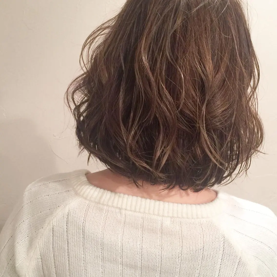 ミディアム カラー カット ヘアカラー トリートメント オーナースタイリスト 奈須雄紀のヘアスタイル