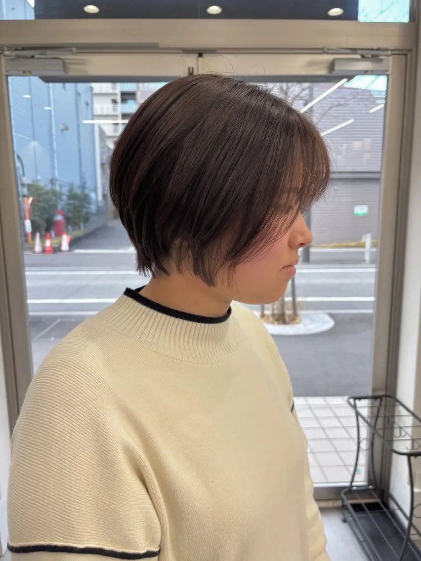 【🌟ご新規様限定🌟】似合わせショートカット+オージュアヘッドスパ(お持ち帰りバーム付き)の写真