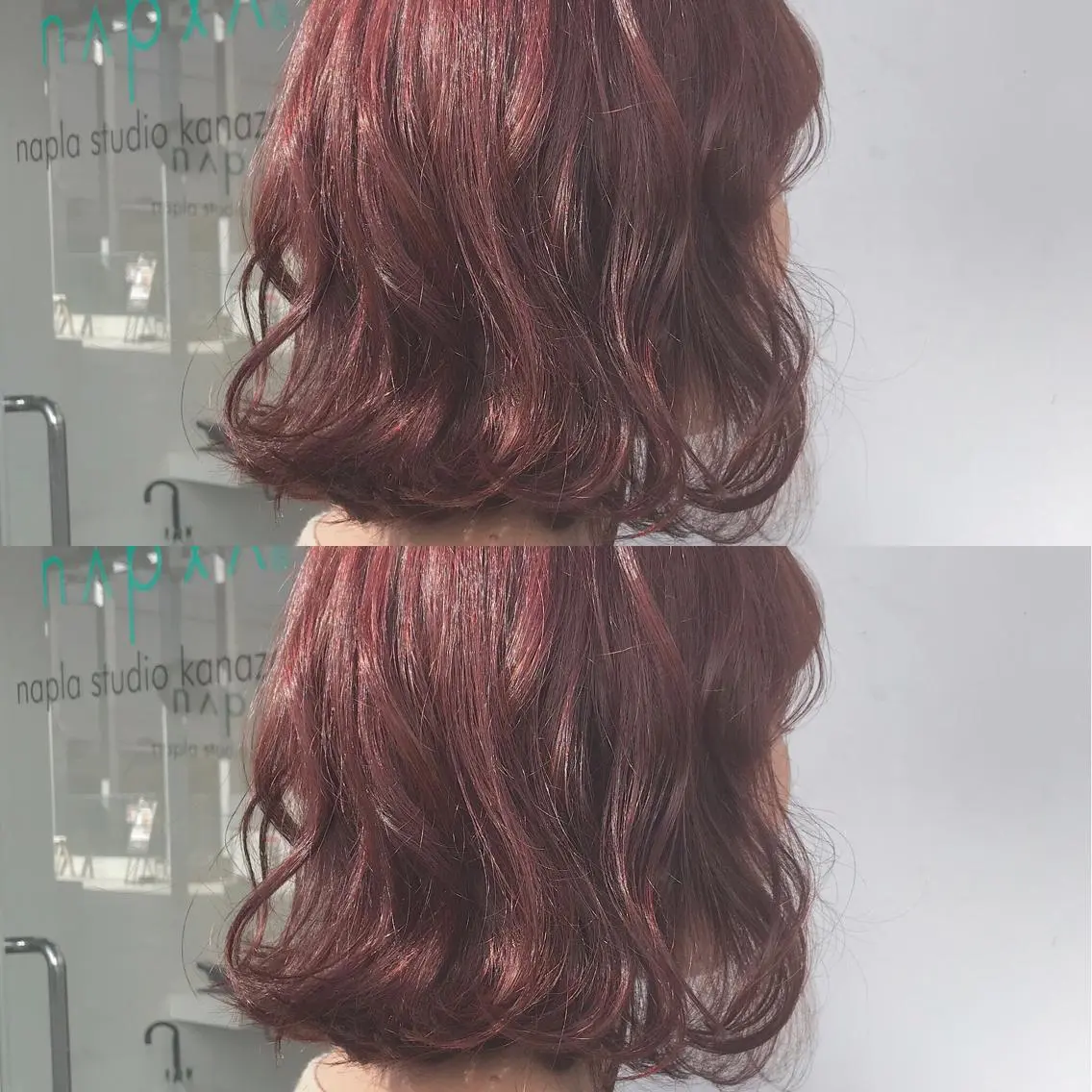ショート カラー ヘアアレンジ 中門 玲那のヘアスタイル