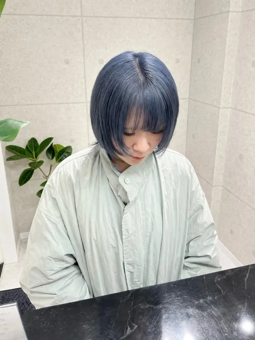 🌈最高級ケアブリーチ◎前処理付き＋ケアブリーチ＋透明感カラーの写真