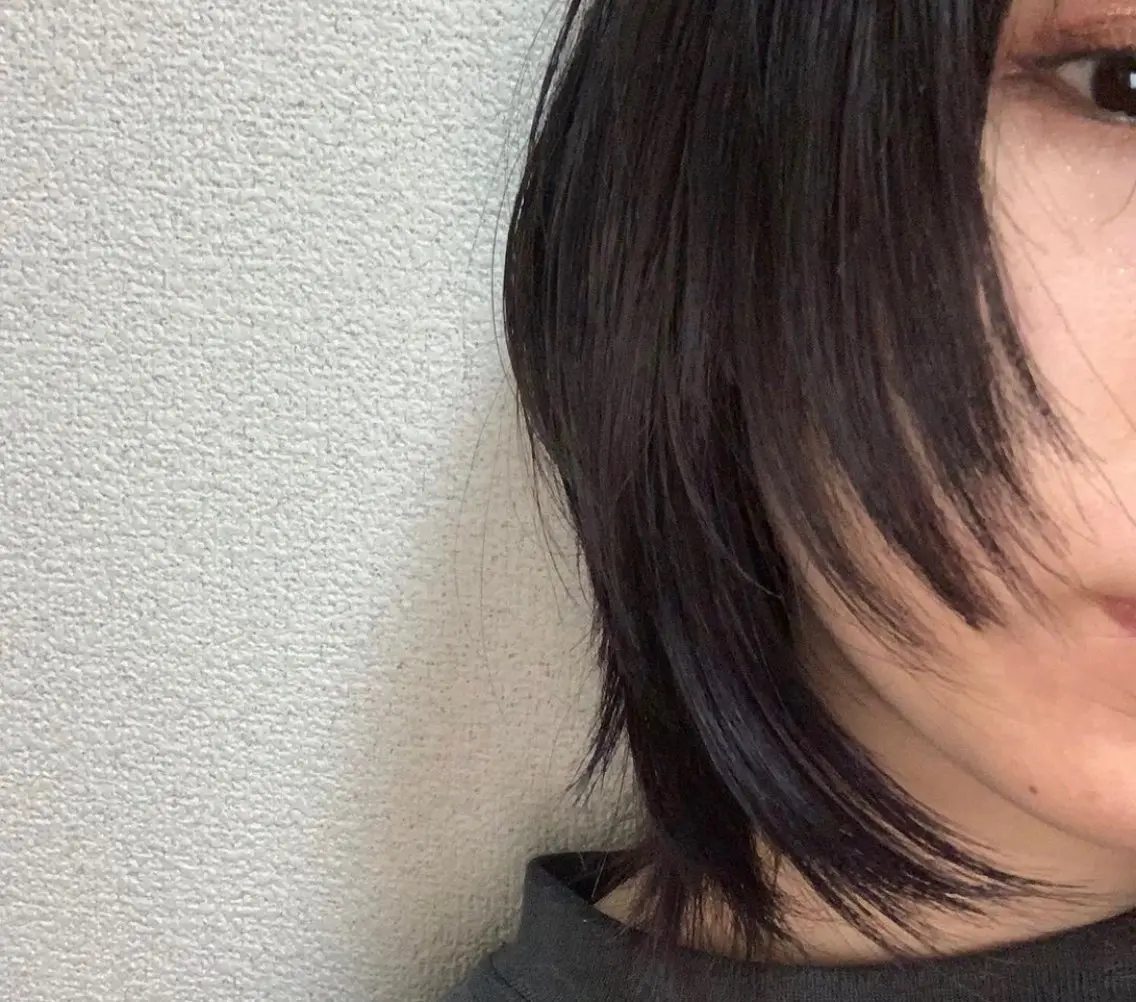 ミディアム 顔周りカット カット apica/ 菊地さら紗のヘアスタイル