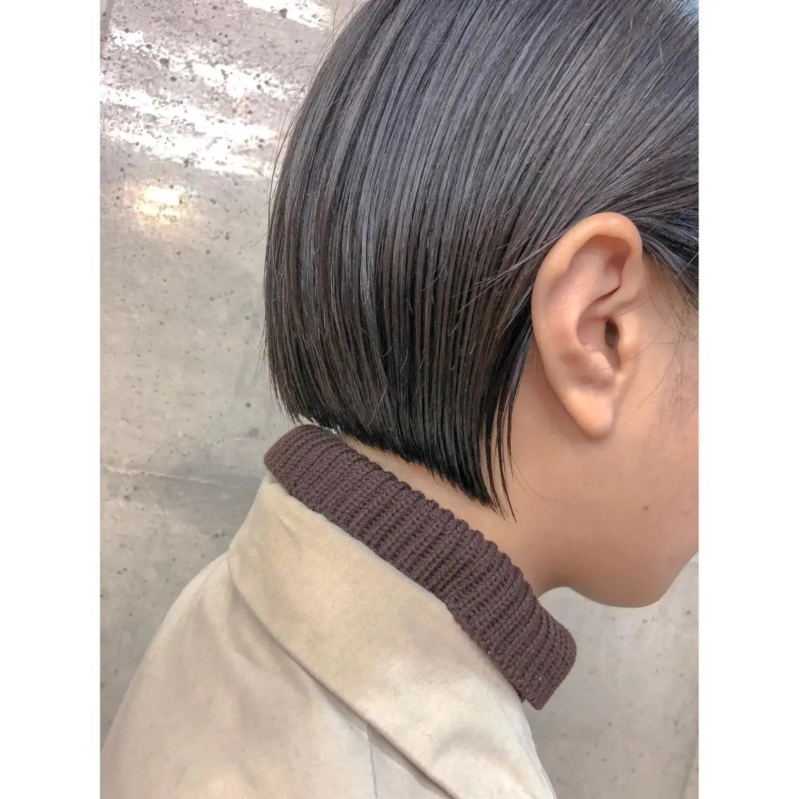 ショート カラー ベージュカラー カット ヘアカラー トリートメント ヘアセット センスをお届けします 大谷将生infpのヘアスタイル