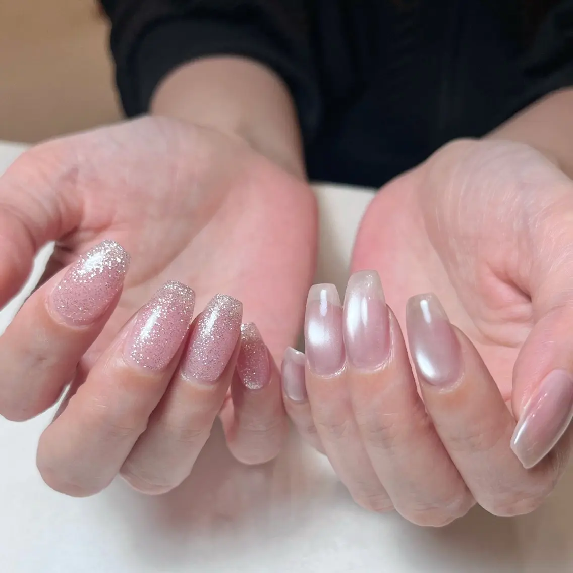ネイル ジェルネイル マグネットネイル ハンドネイル Nail Salon BELMUEのネイルデザイン