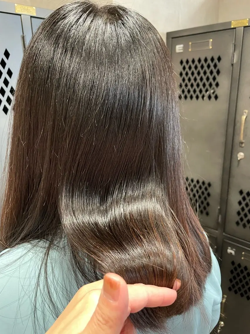 セミロング ボブ トリートメント カット ヘアカラー トリートメント 石沢 知康 丁寧カウンセリングのヘアスタイル