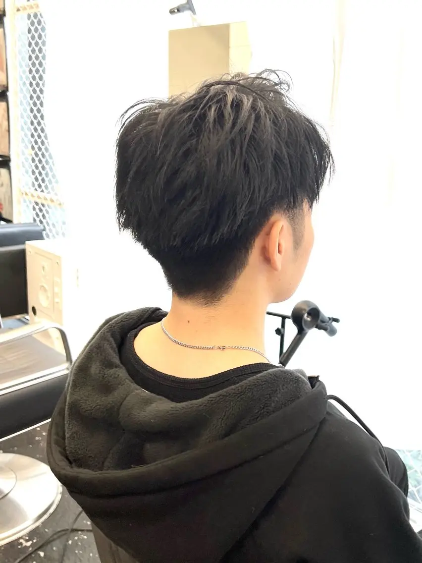 ミディアム カラー 黒髪 ハイトーンカラー 韓国風ヘア HARU//原宿🤍 リピート率NO.1のヘアスタイル