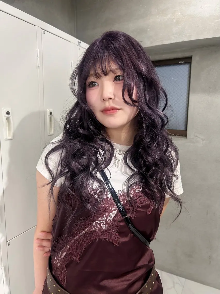 カラー ヘアカラー ️🧬akari🧬 ハイトーン/レイヤーのヘアスタイル