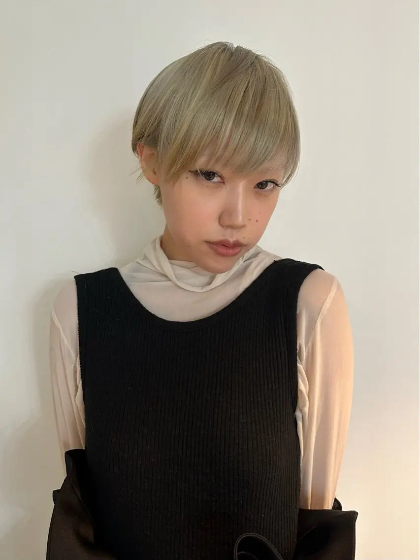 ショート カラー カット ヘアカラー 🎀オイダイラ モモカ🎀のヘアスタイル