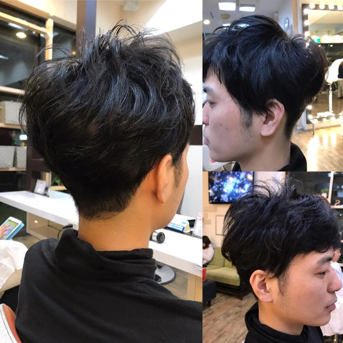 ショート メンズ ショートヘア カット 赤羽、髪質改善サロン 吉野リョウスケのヘアスタイル