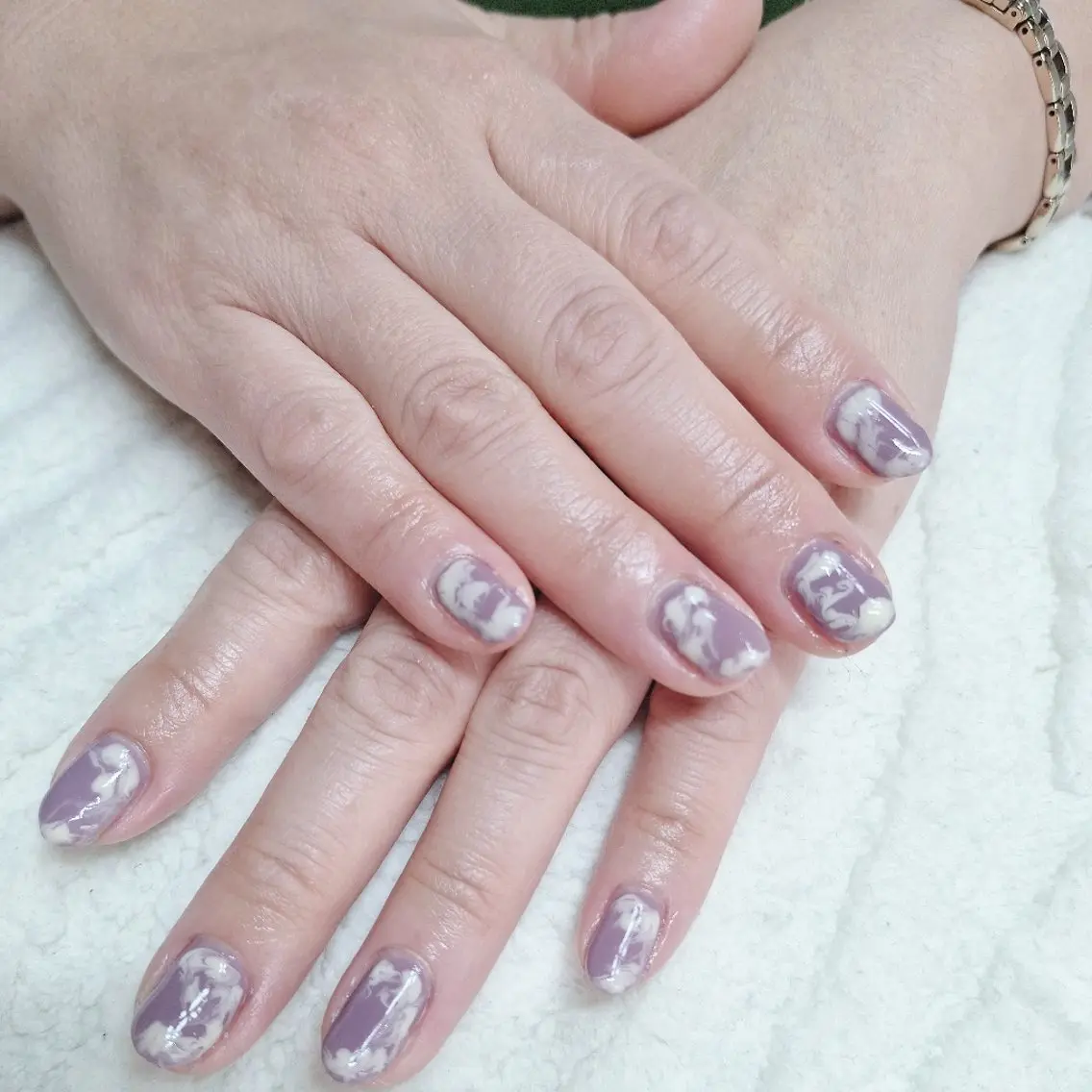 ネイル シンプルネイル 藤井 みなこのネイルデザイン