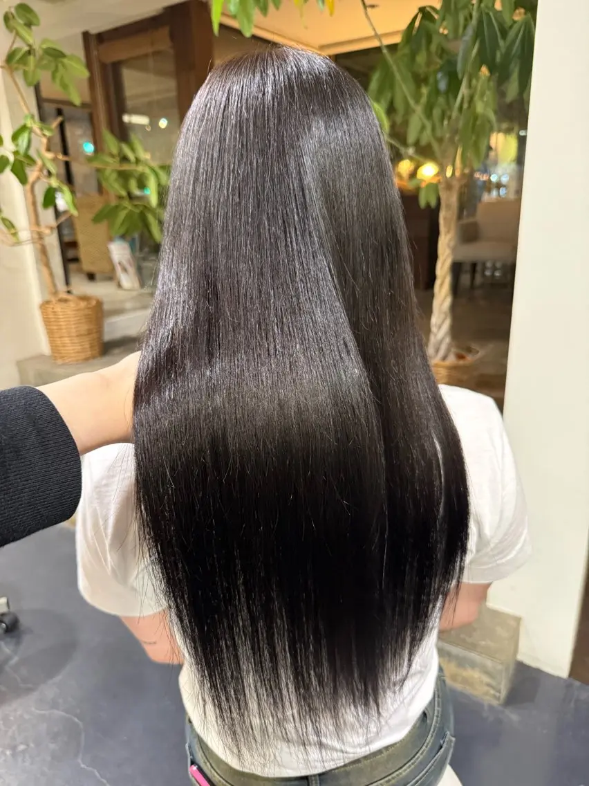 カラー ダークグレー ダークグレージュ グレージュ ヘアカラー SARAJU イロナ🎀🍓のヘアスタイル