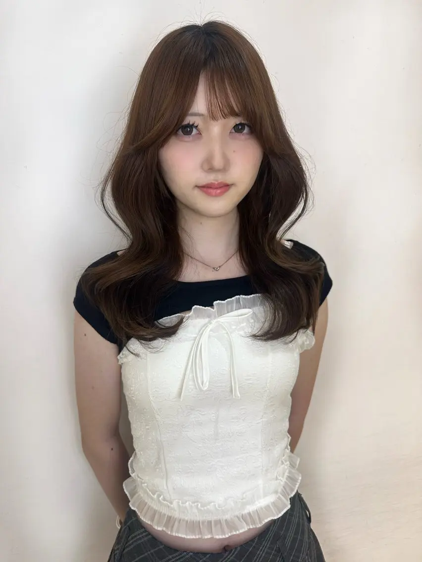 ロング 'axis hinaのヘアスタイル