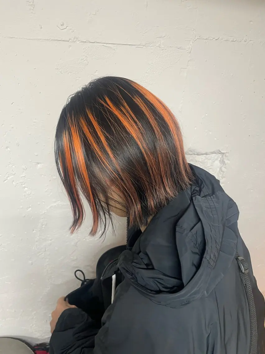 ショート カット ヘアカラー tokute 中野真咲🐺のヘアスタイル
