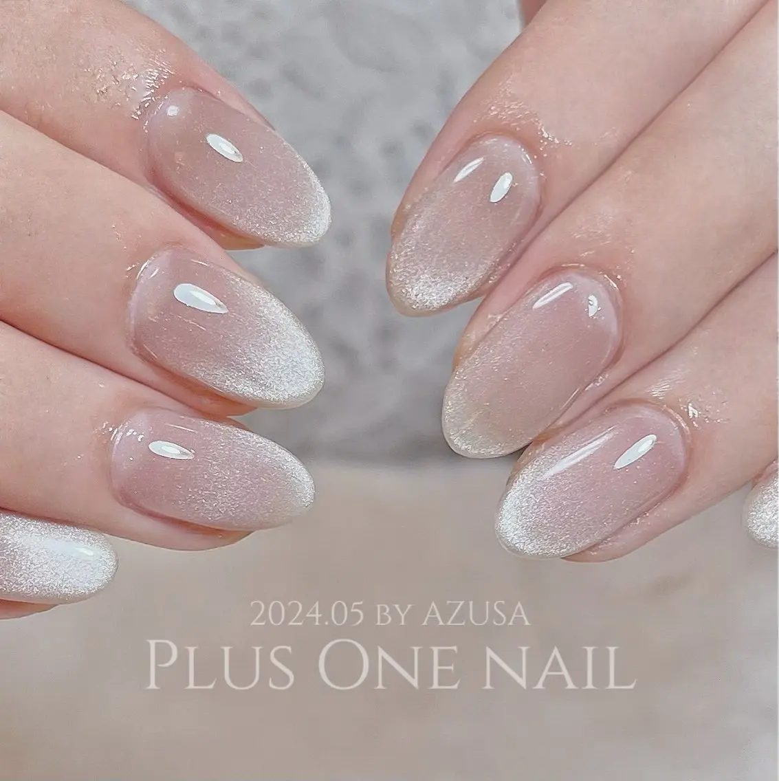 ネイル ハンドネイル Plus  One _AZUSAのネイルデザイン