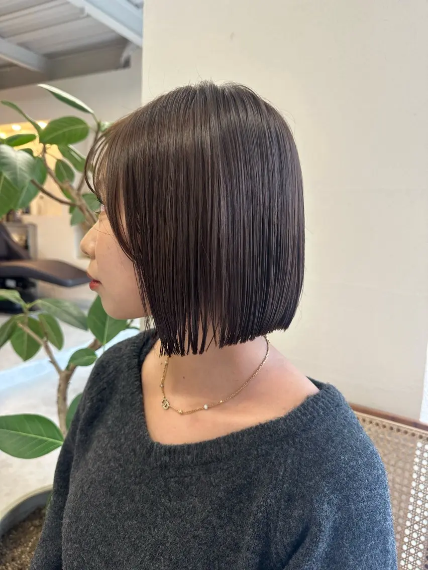 ショート カラー カット ヘアカラー トリートメント ハイトーン×似合わせ 🌱中川慎之介のヘアスタイル