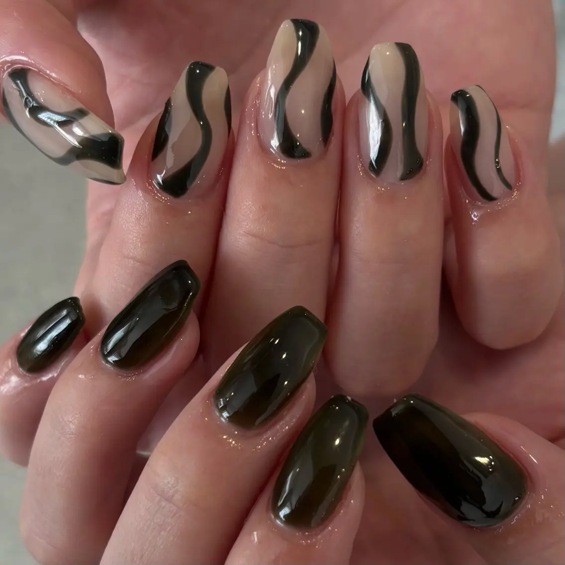 ネイル カジュアル ワンカラーネイル ハンドネイル nao＿nail .929のネイルデザイン