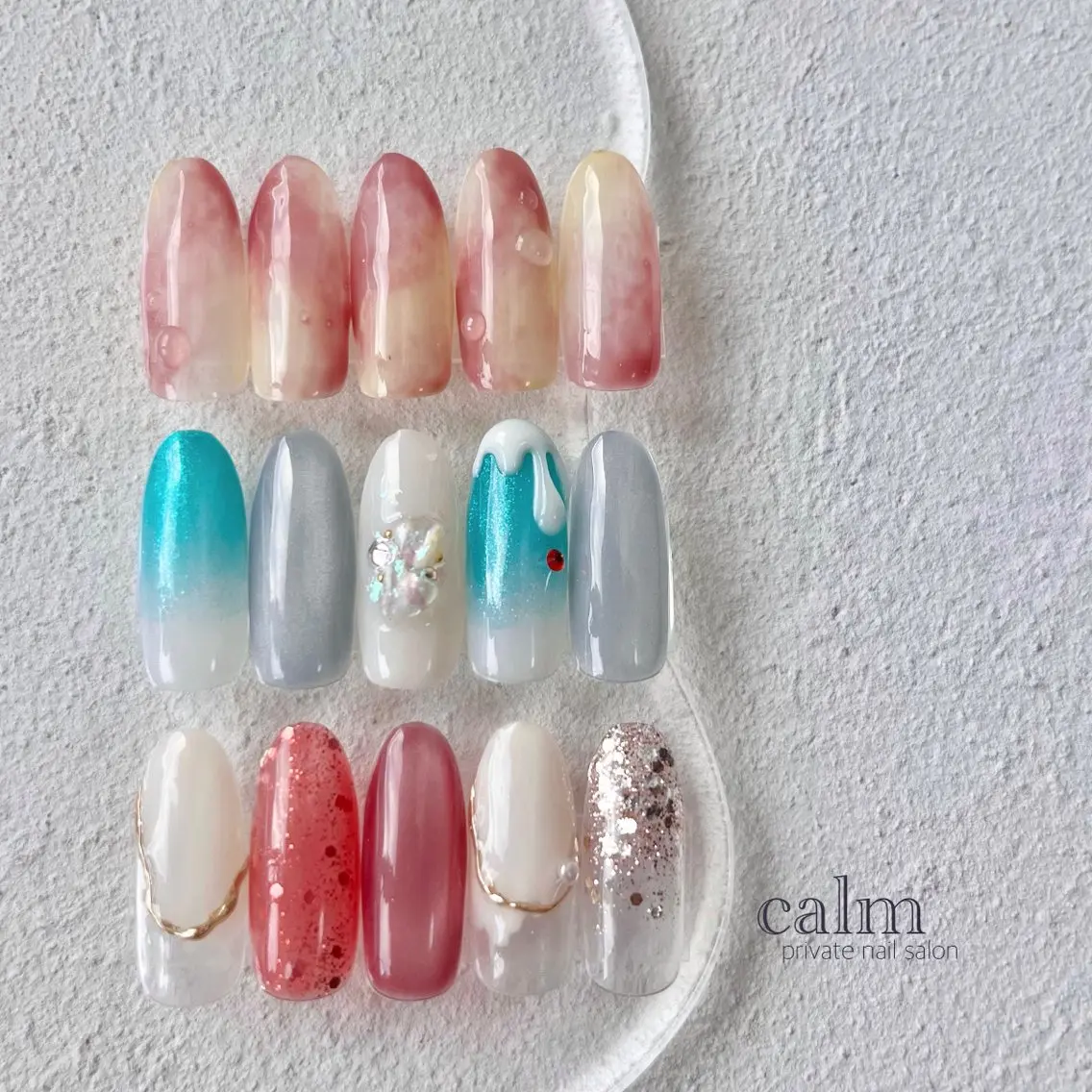 ネイル ハンドネイル calm 〔ｶｰﾑ〕のネイルデザイン