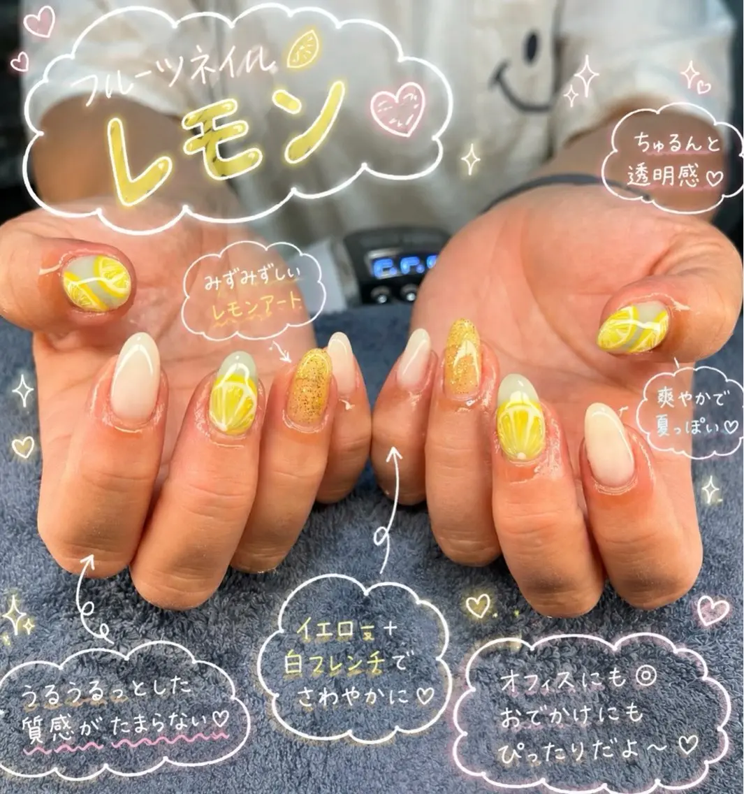 ネイル ハンドネイル フットネイル MHR nailのネイルデザイン