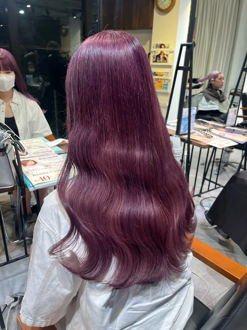 ロング カラー ヘアアレンジ ヘアカラー トリートメント ヘアセット ・˚✧すずね˚✧* ♡のヘアスタイル