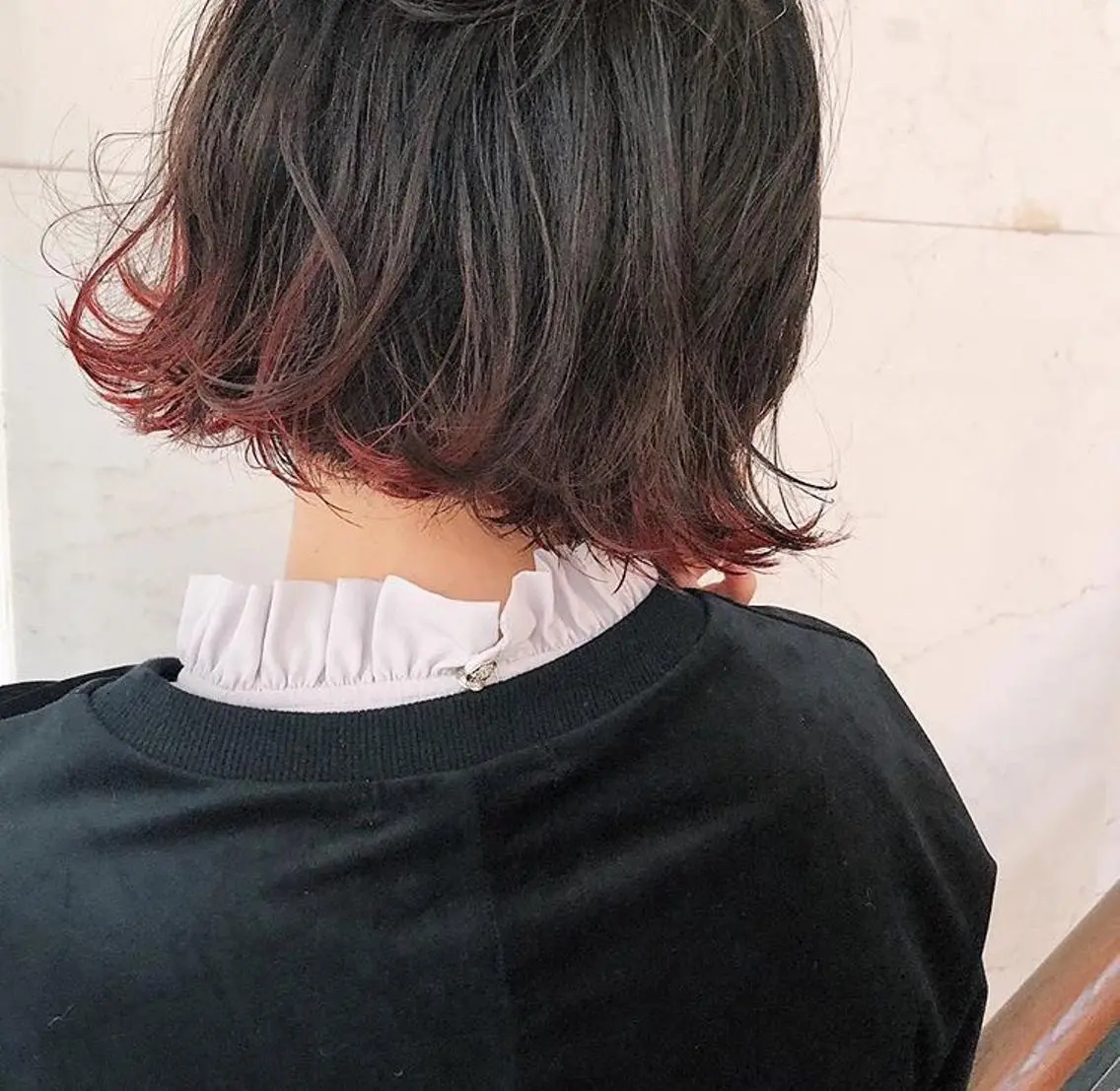 ショート カラー ショートボブ ボブ ショートヘア カット ヘアカラー トリートメント 酸性縮毛矯正🧴韓国 レイヤー/髪質改善のヘアスタイル