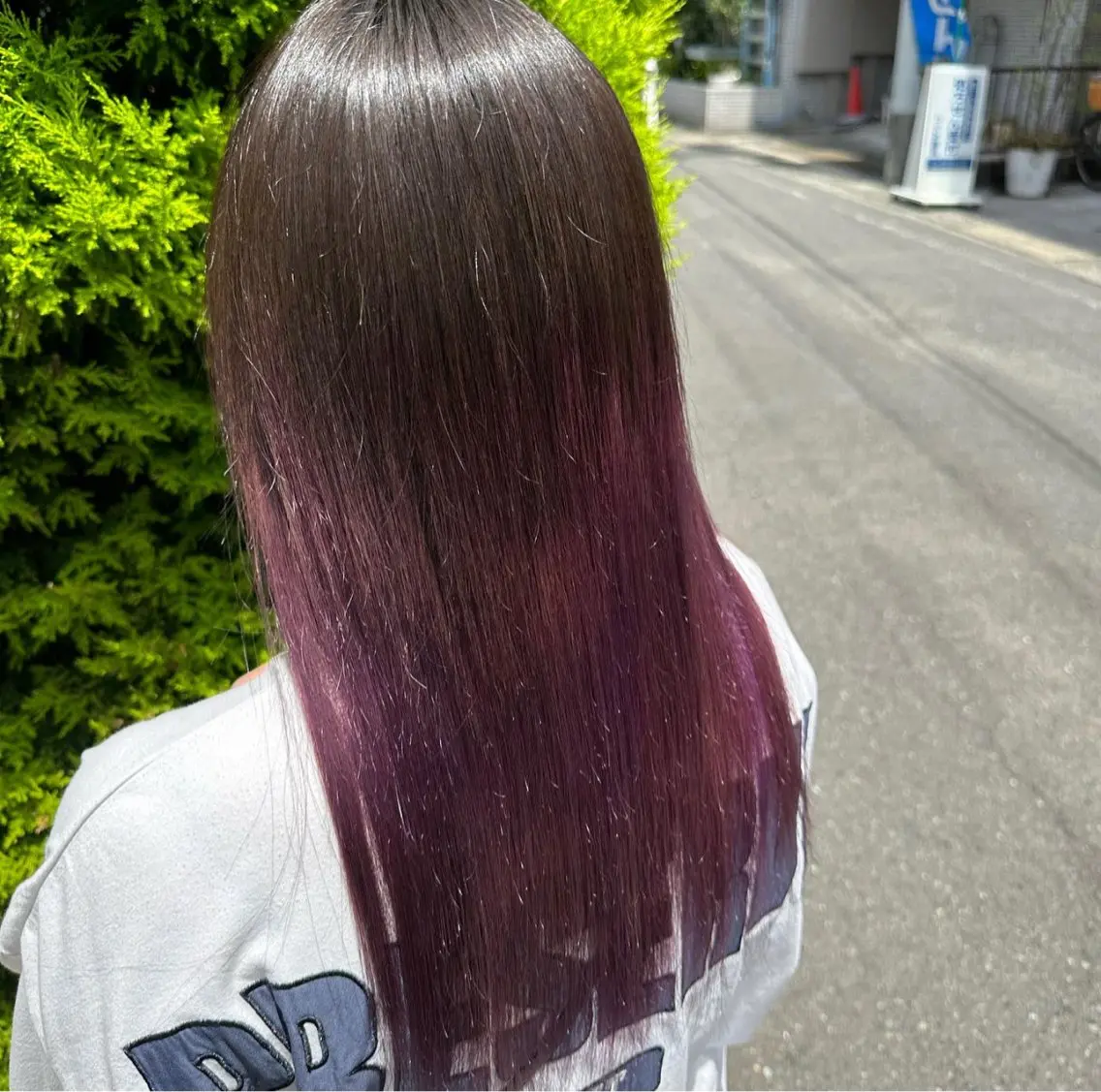 ロング カラー 縮毛矯正／ダブル カラー／はづき☘️のヘアスタイル