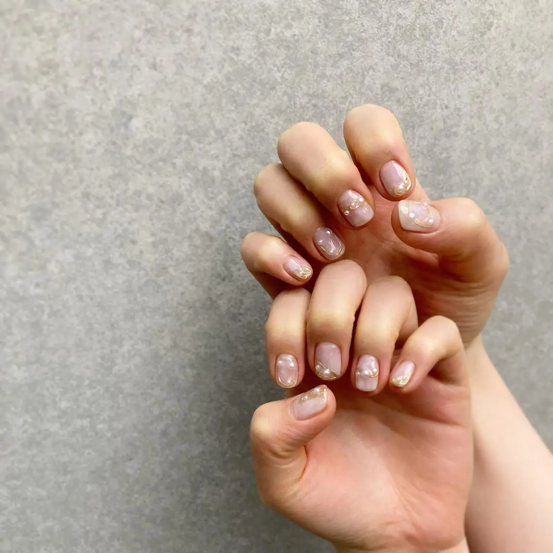 ネイル アートネイル 長さ出し ジェルネイル 氷ネイル・うるうるネイル マットネイル ハンドネイル nail salon Soeurのネイルデザイン