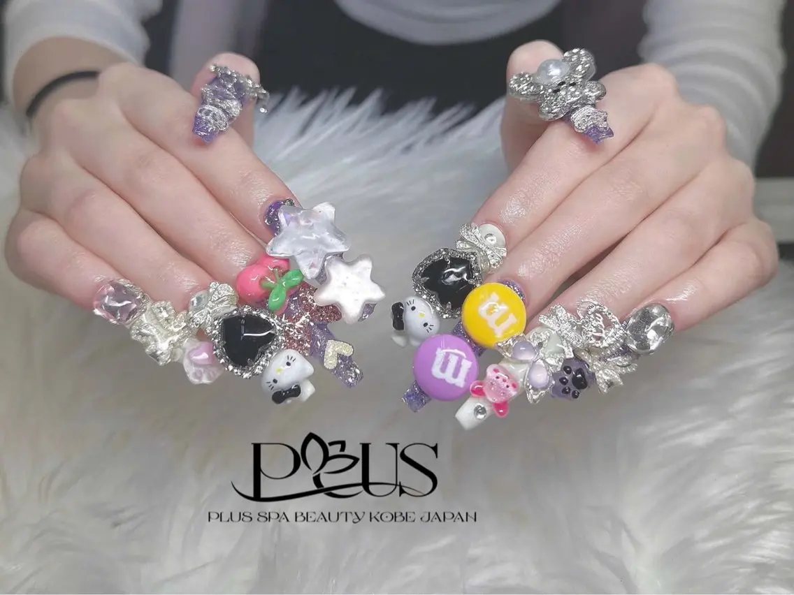 ネイル ジェルネイル 韓国ネイル ニュアンスネイル ハンドネイル PLUSSPA NGOCのネイルデザイン