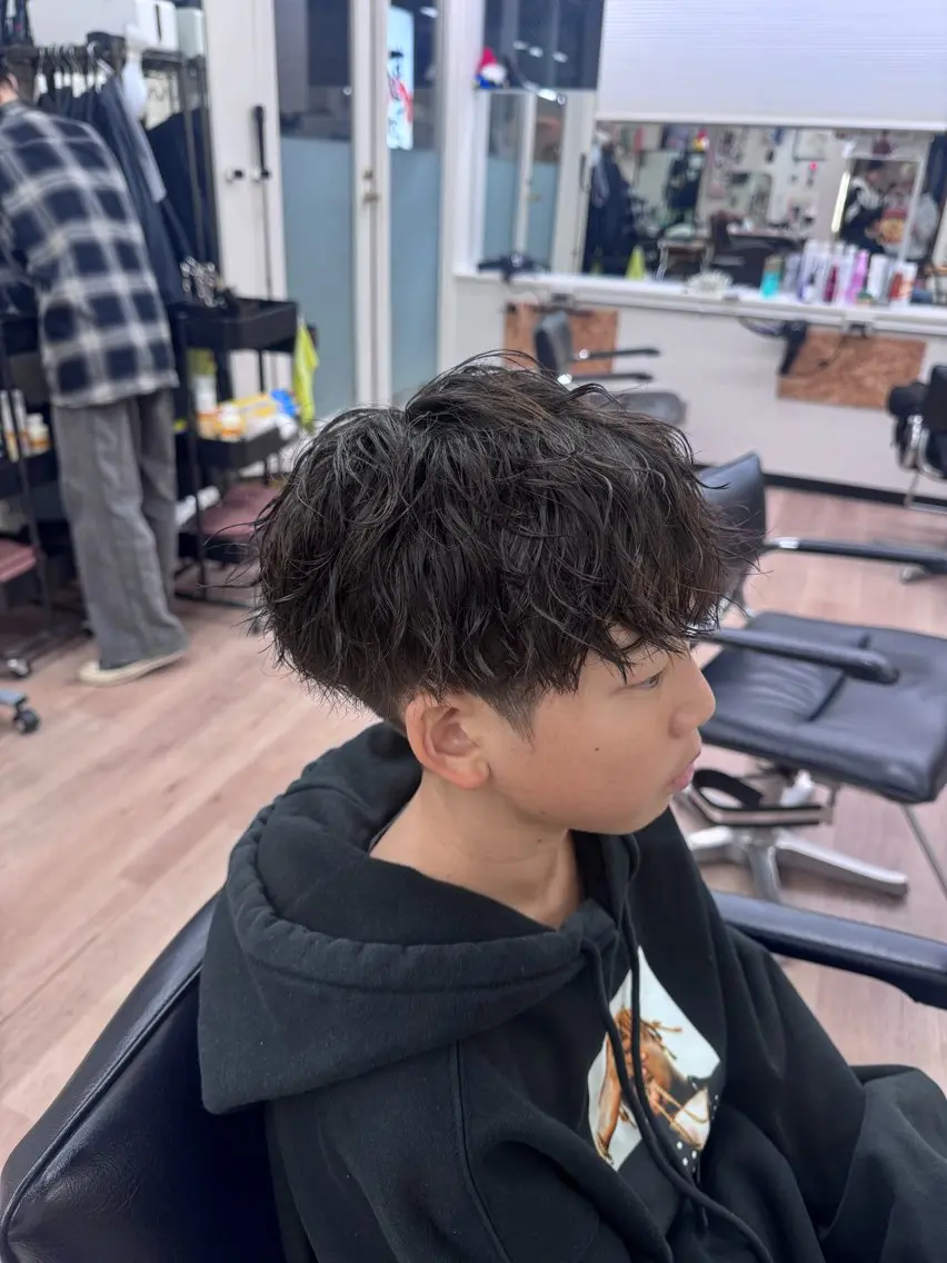 パーマ パーマ 吉松 ここみのヘアスタイル
