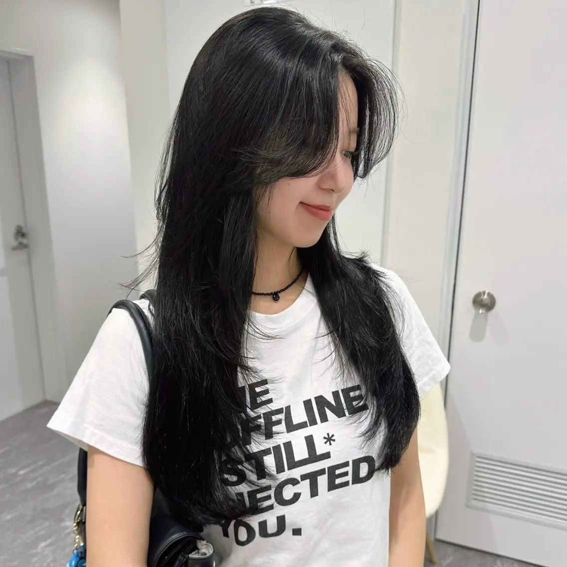 ロング 韓国𝐻𝑎𝑖𝑟 🇰🇷🖤ハラのヘアスタイル