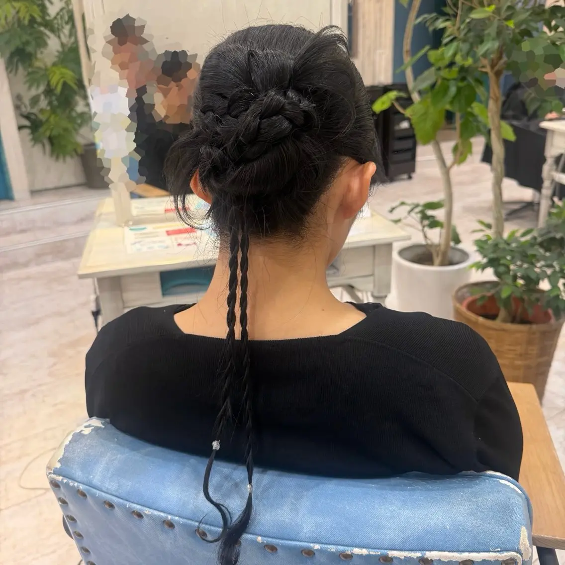 ロング ヘアアレンジ ヘアセット 🫧透け感⋆艶髪💎 山口アヤカのヘアスタイル