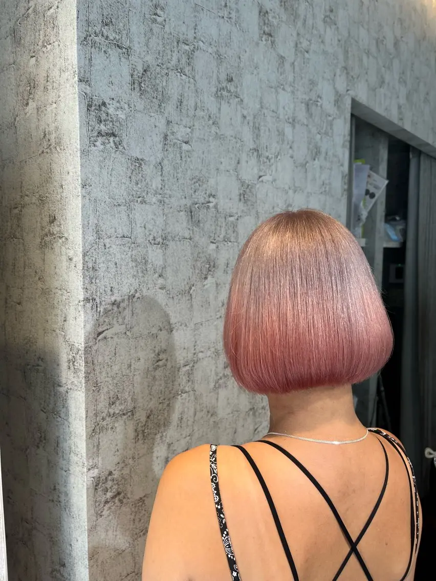 ミディアム カラー グラデーションカラー ヘアカラー ✨髪質改善カラー✨ ななみのヘアスタイル