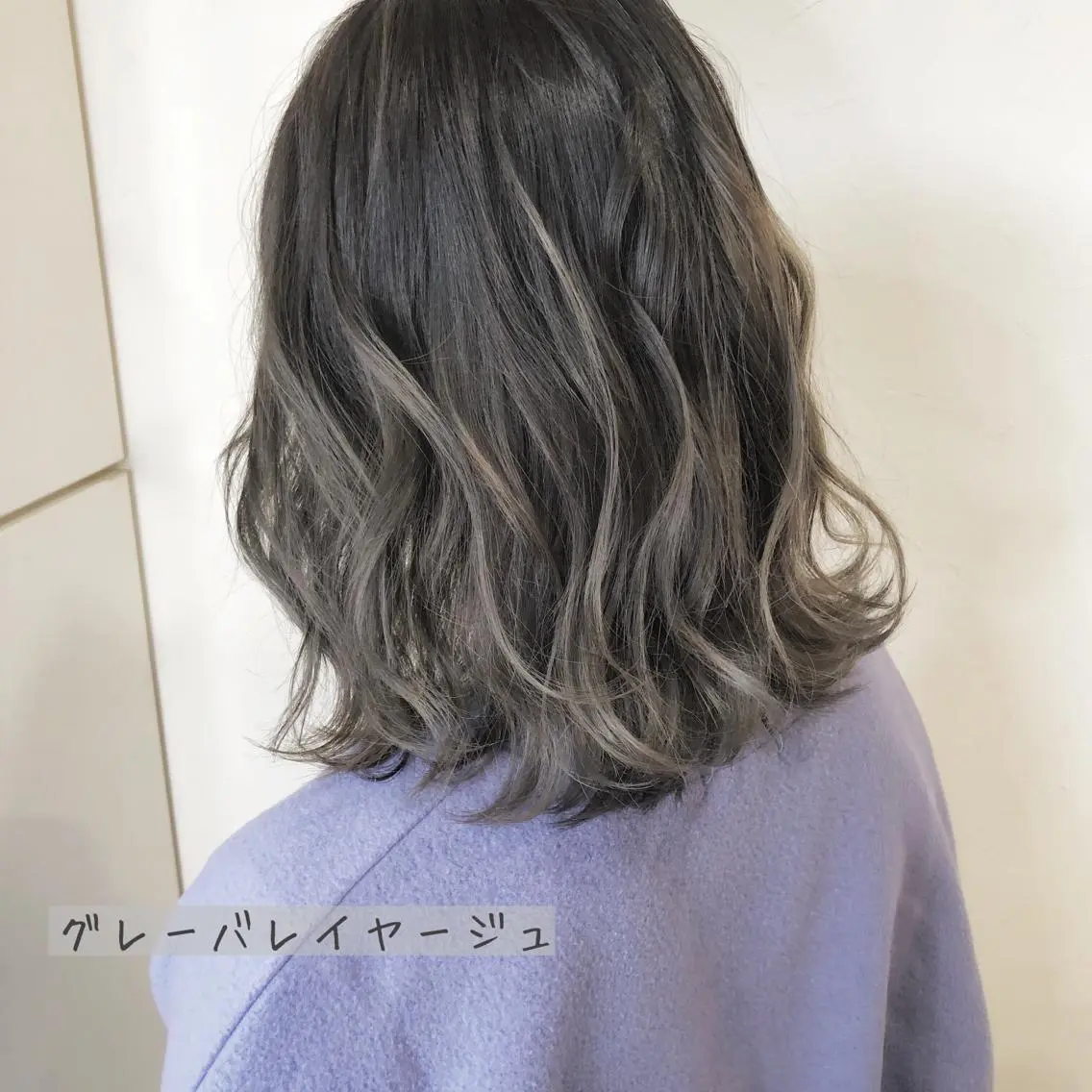 ミディアム カラー ブリーチ あさだ しゅうたろうのヘアスタイル