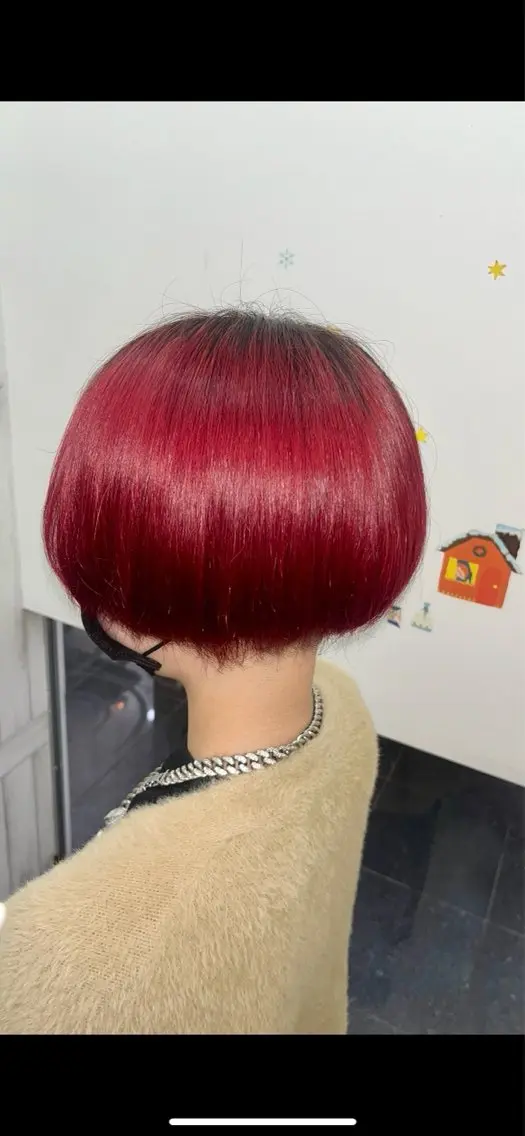 ショート カラー ヘアカラー 🫧小林舞衣 🌙のヘアスタイル