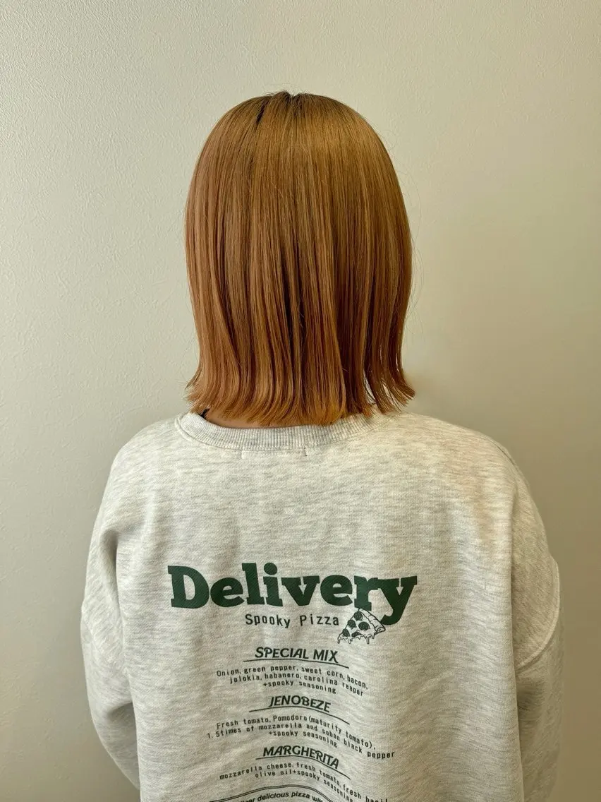 ミディアム ボブ 外ハネヘア カット ボブ支持率NO1 🌈CHIKAのヘアスタイル