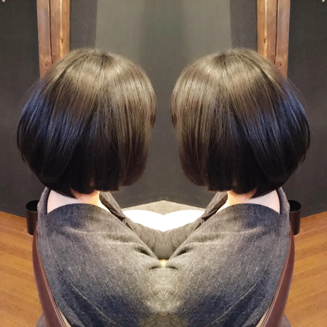 ショート カット 縮毛矯正 アルター森川 義則のヘアスタイル
