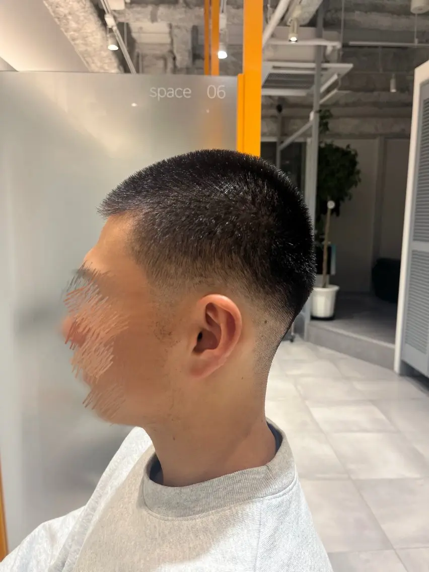メンズ フェードカット 佐々木 梨乃のヘアスタイル