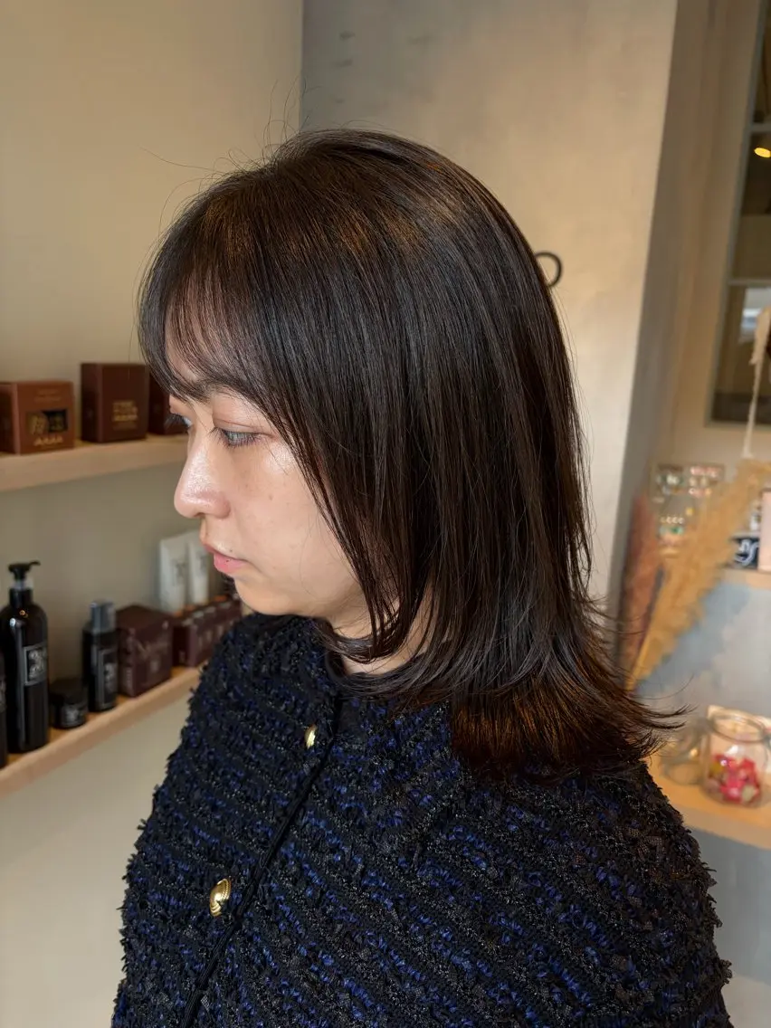 ミディアム カット アイナ ROCCOのヘアスタイル
