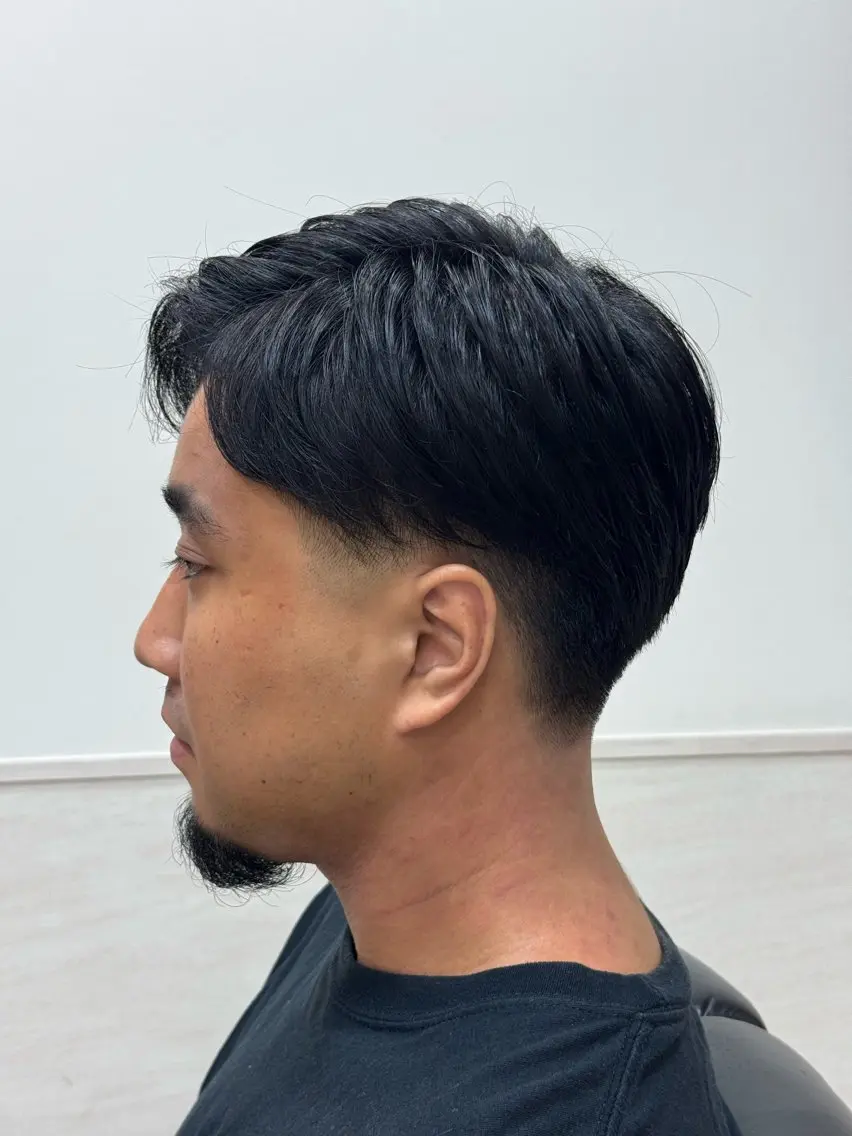 ミディアム メンズ 💈Hisa ／ 理容師💈のヘアスタイル