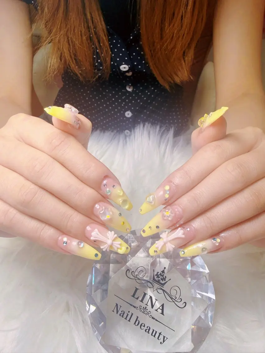 ネイル 韓国ネイル 夏ネイル Lina  nail beautyのネイルデザイン