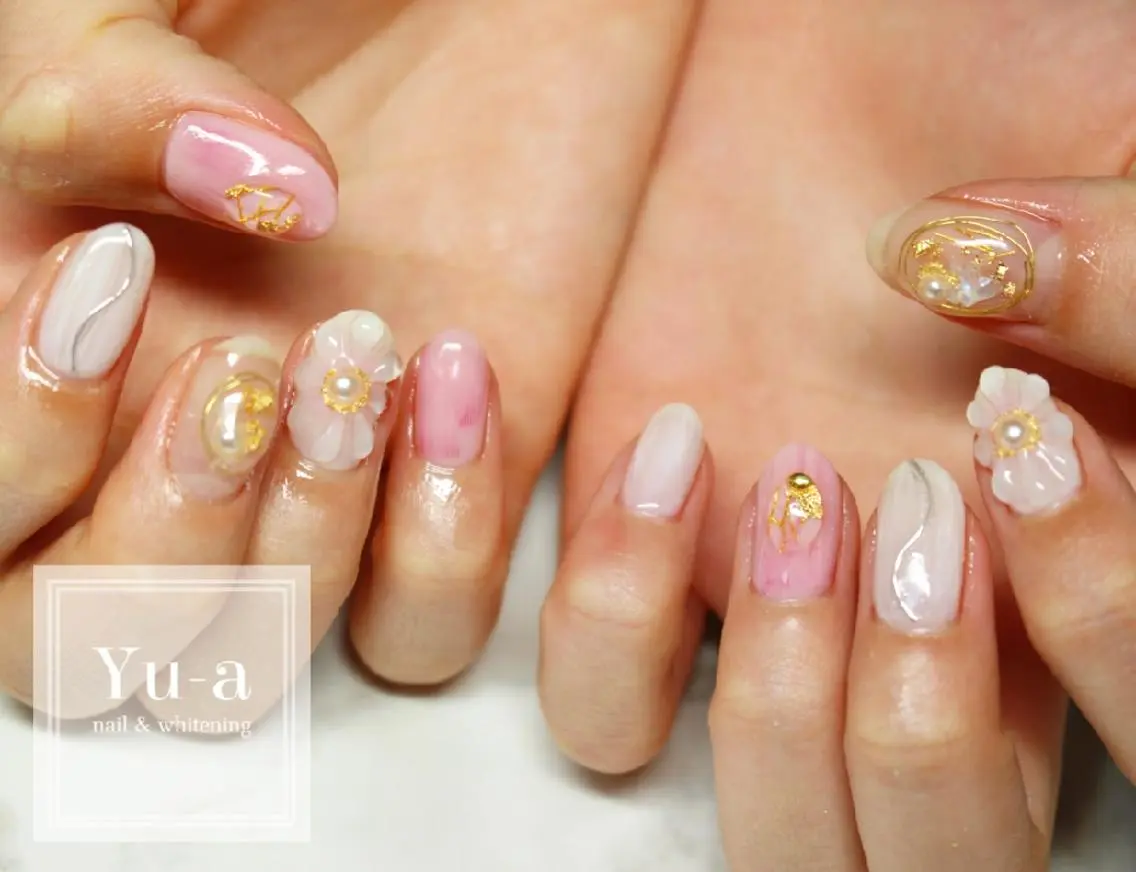 ネイル yu-a☆   柏ネイルのネイルデザイン