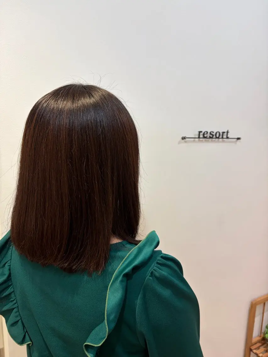 ミディアム 北川 智花のヘアスタイル