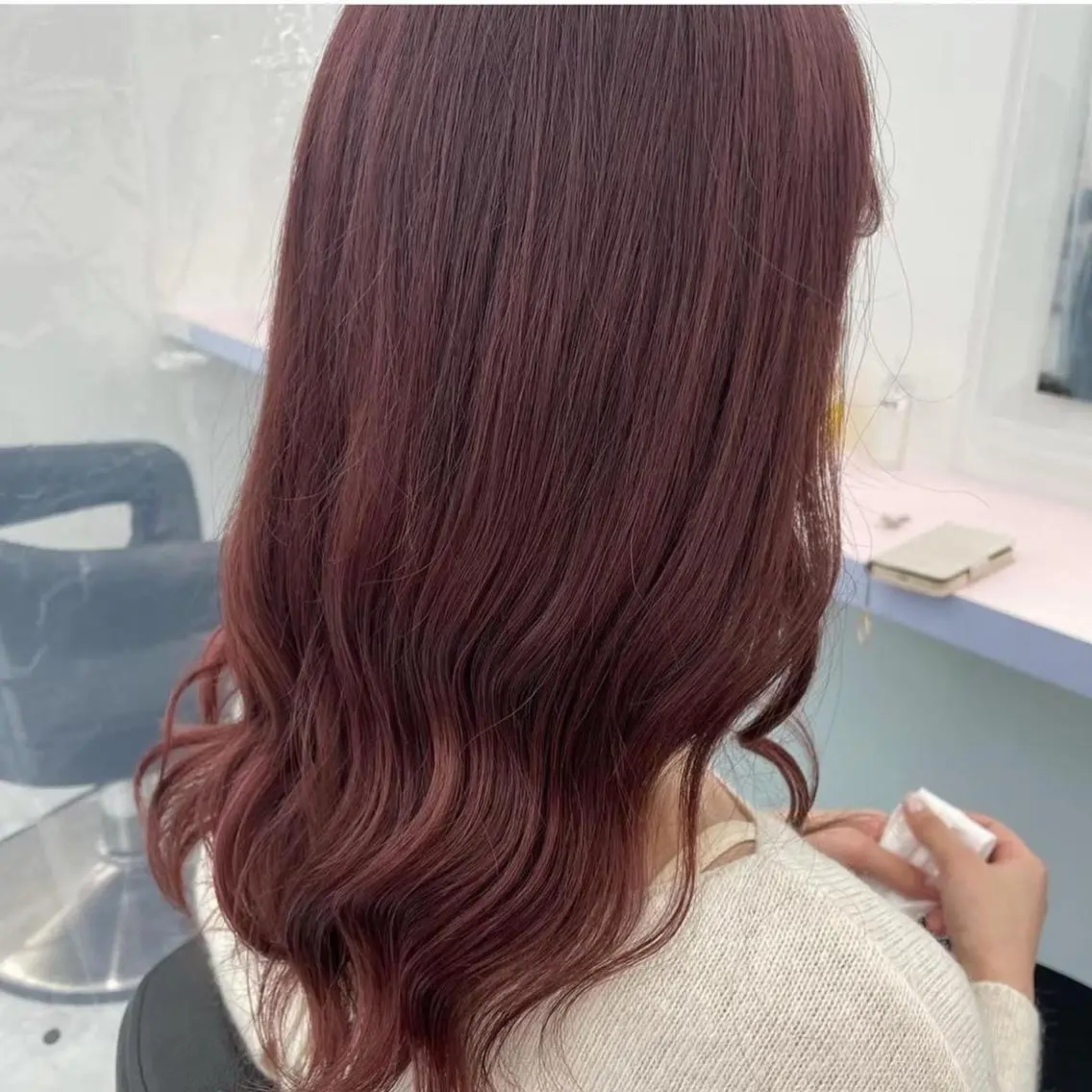 セミロング カラー ヘアアレンジ ヘアカラー トリートメント ブリーチなしの達人 🌈KAITOのヘアスタイル