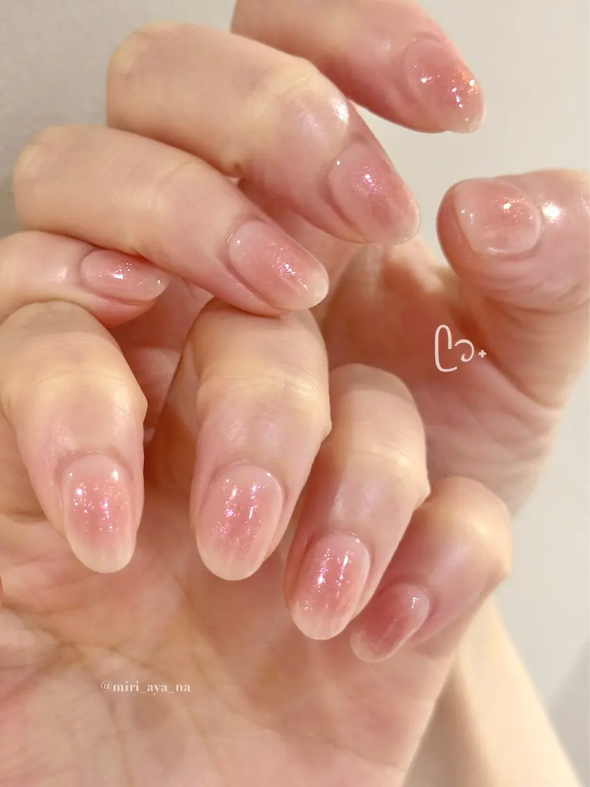 ネイル ハンドネイル 新宿代々木/キレイめ ちゅるん/miriのネイルデザイン