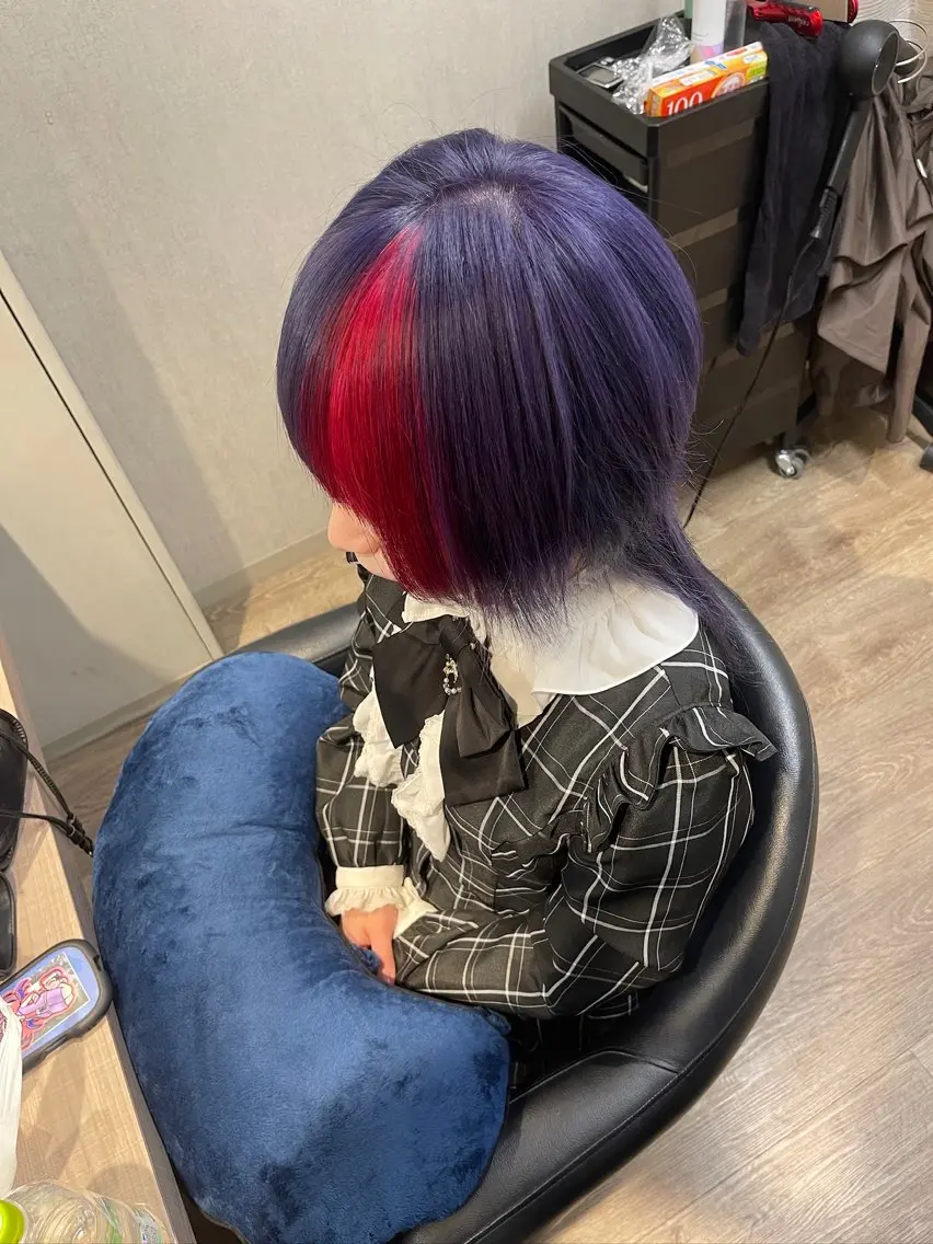 カラー ANDIAMO SAKAE🍁楓のヘアスタイル