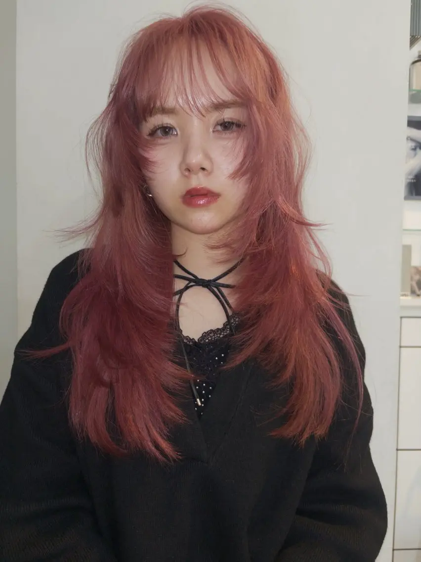 ロング カラー ヘアアレンジ ヘアカラー ニュアンスカラー🧶 nanacoのヘアスタイル