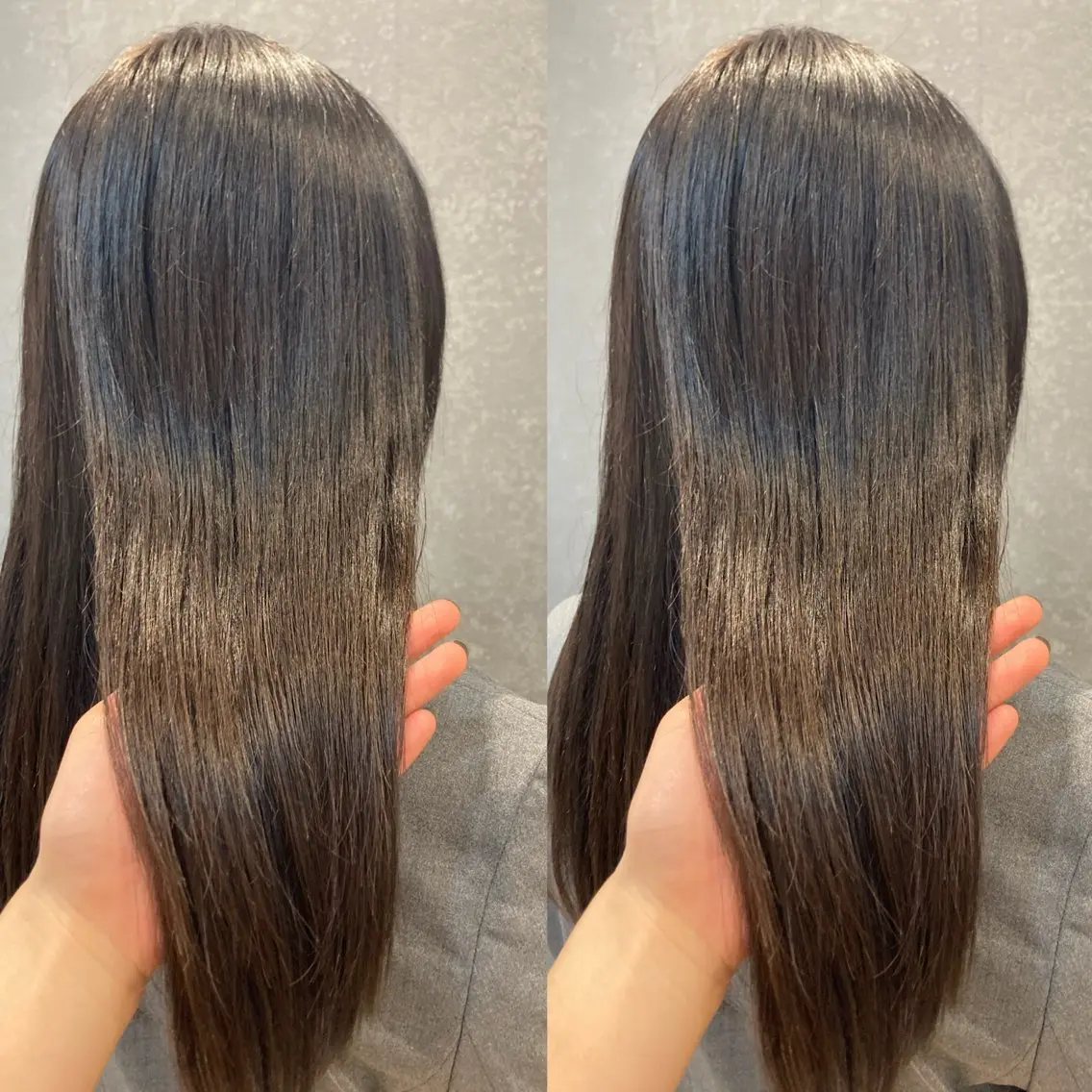 セミロング み うのヘアスタイル