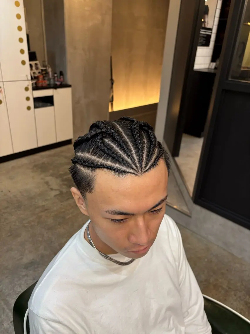 メンズ 森谷 迅のヘアスタイル
