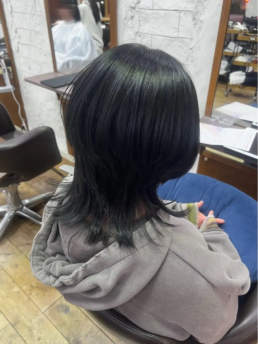 ミディアム ❤︎peqss❤︎ 菅野  杏実のヘアスタイル